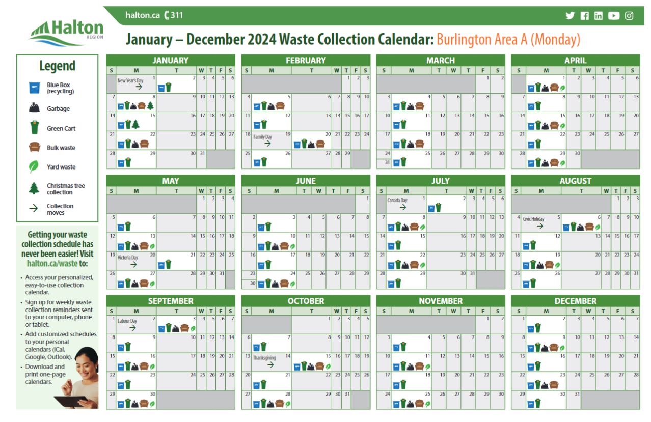 Collection Calendar